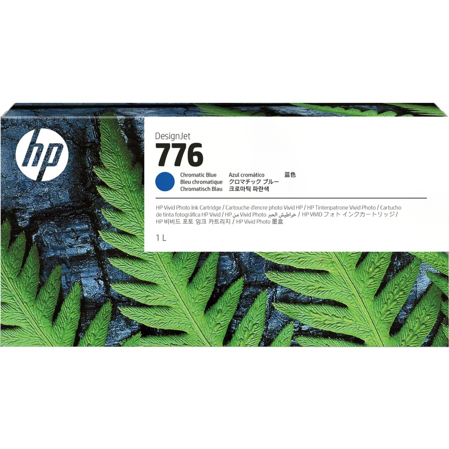 HP 776 1L CHROMATIC BLUE INK CARTRIDGE