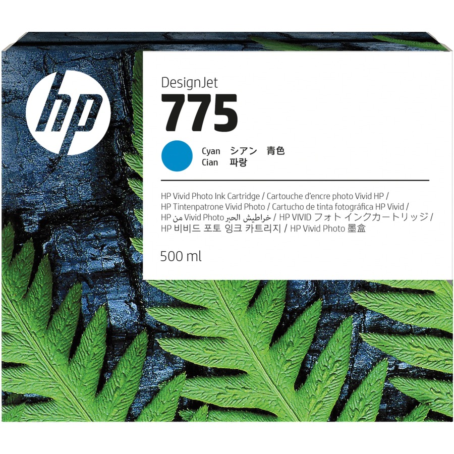 HP 775 500-ML CYAN INK CARTRIDGE