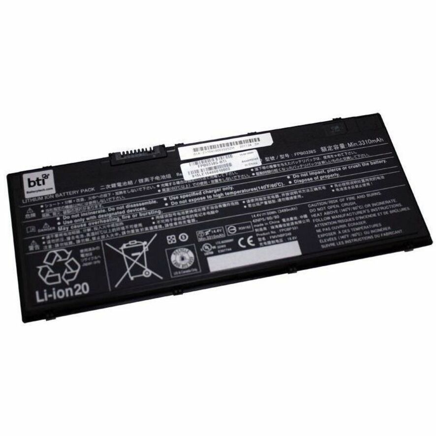 REPLACEMENT LAPTOP BATTERY FOR FUJITSU E558 , P728 , T937 , U938 , E548 , E558 ,