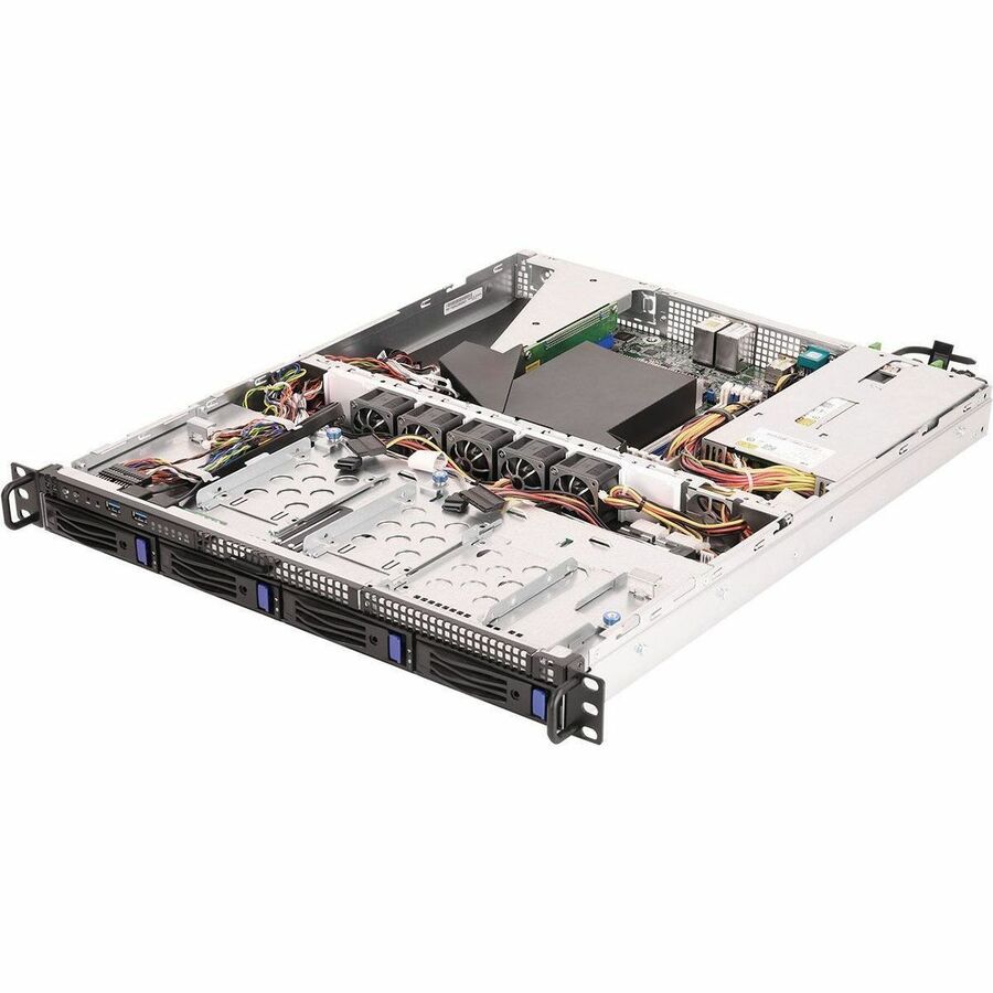ASROCK RACK 1U4LW-X470 1U RACKMOUNT SERVER BAREBONE AMD AM4 RYZEN & RYZEN 7NM PG