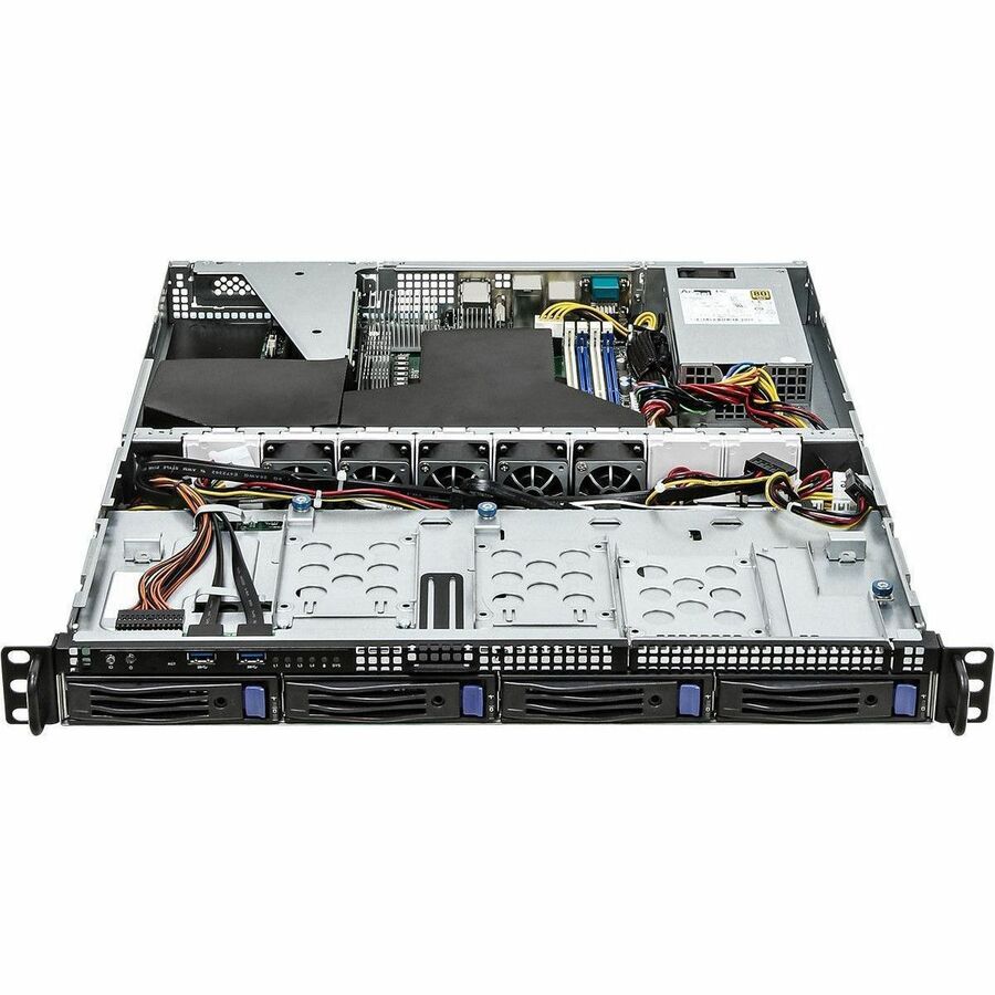 ASROCK RACK 1U4LW-X570/2L2T 1U RACKMOUNT SERVER BAREBONE AMD AM4 RYZEN PGA1331 X