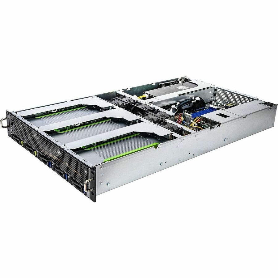 ASROCK RACK 2U4G-ROME/2T 2U RACKMOUNT GPU BAREBONE AMD SP3 LGA4094 EPYC 7002/700