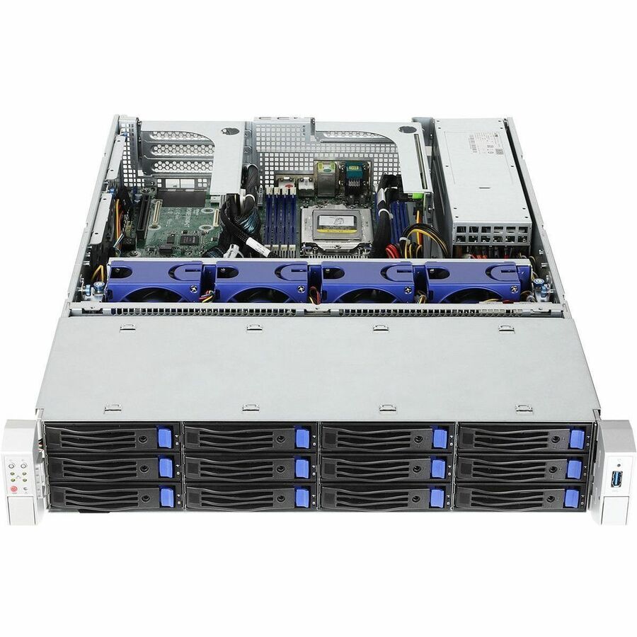 ASROCK RACK 2U12L2S-ROME/2T 2U RACKMOUNT STORAGE SERVER BAREBONE AMD EPYC 7003 A