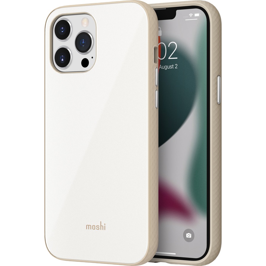 IGLAZE FOR IPHONE 13 PRO MAX - PEARL WHITE