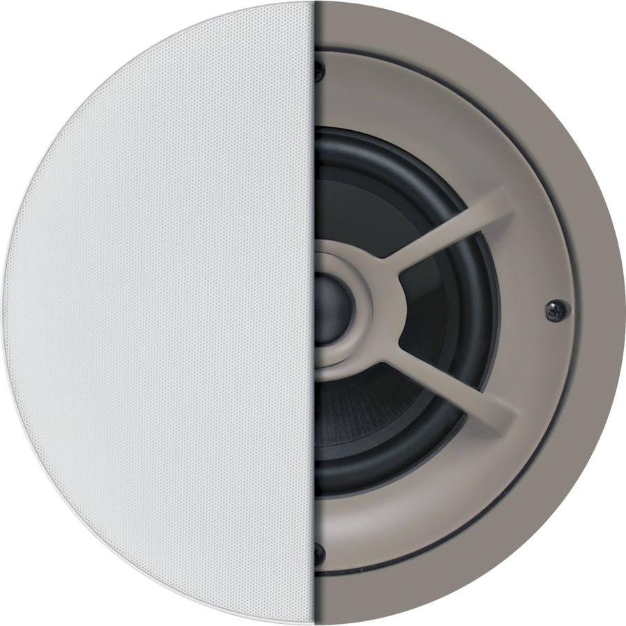 C626, CEILING SPEAKER WITH 6 1/2IN GRAPHITE WOOFER AND 1IN PIVOTING SILK-DOME TW