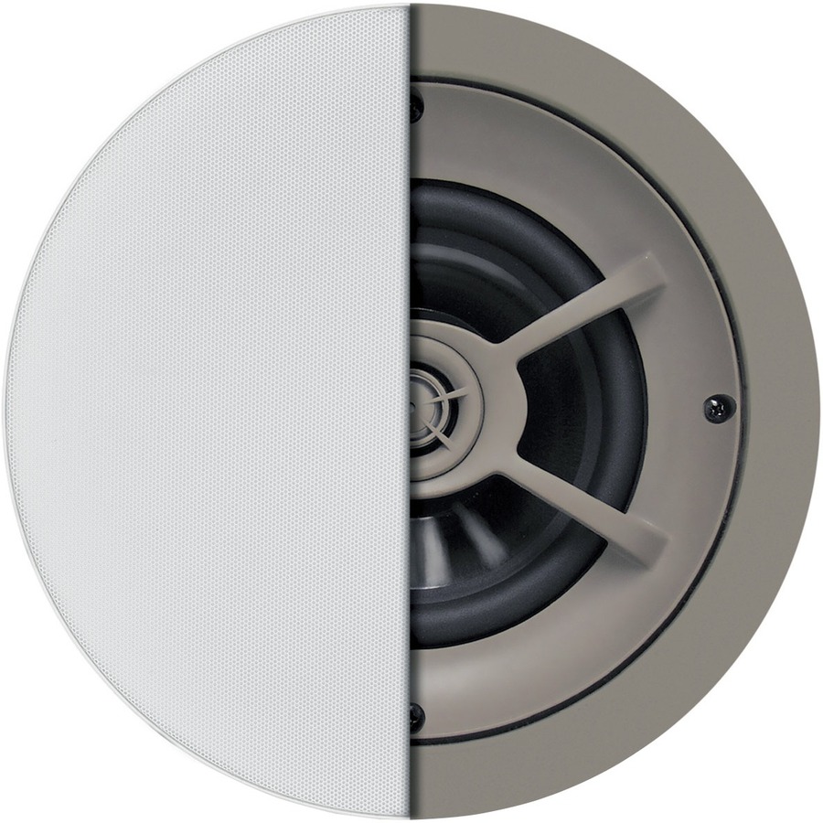 C641, CEILING SPEAKER WITH 6 1/2IN GRAPHITE WOOFER, 1IN PIVOTING ALUMINUM TWEETE