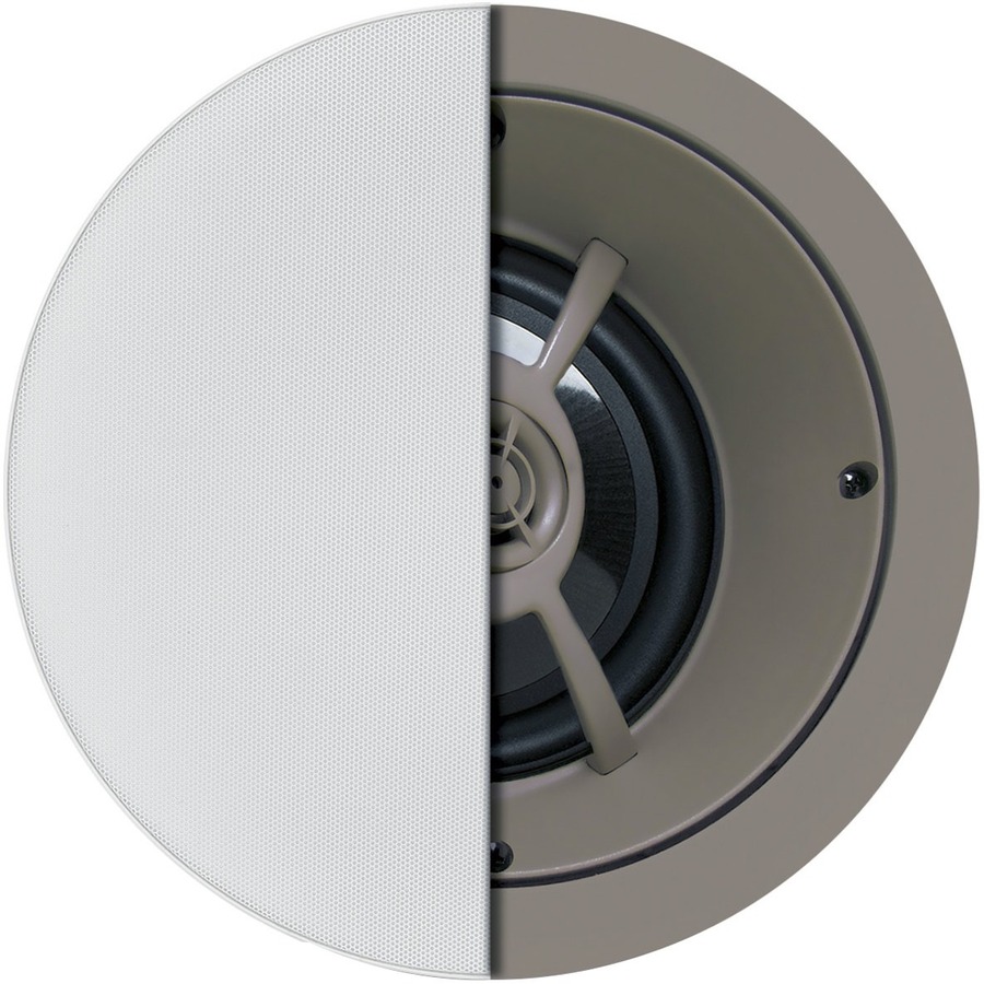 C661, CEILING LCR SPEAKER WITH 6 1/2IN GRAPHITE WOOFER AND 1IN PIVOTING ALUMINUM
