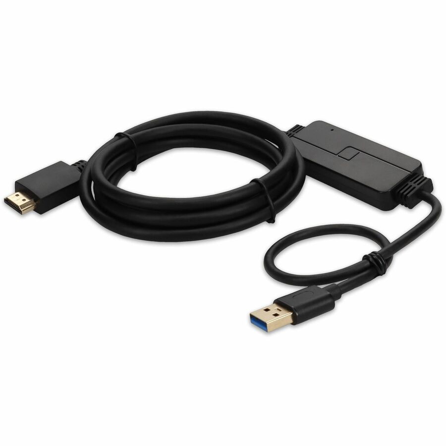 AddOn 2 m USB 3.0 A Male to HDMI 1.3 Adapter Cable | USB to HDMI