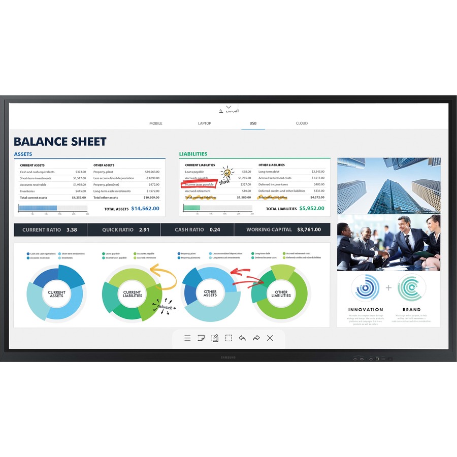 85" Digital Flipchart