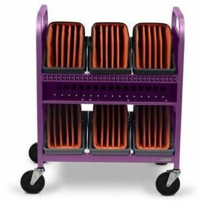 CUBE TRANSPORT CART 30X W/ CADDIES, ORC