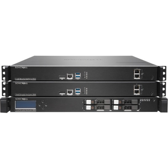 SonicWall 5050 Network Security Appliance - 5GBase-T - 5 Gigabit Ethernet - 1U - Rack-mountable - TAA Compliant