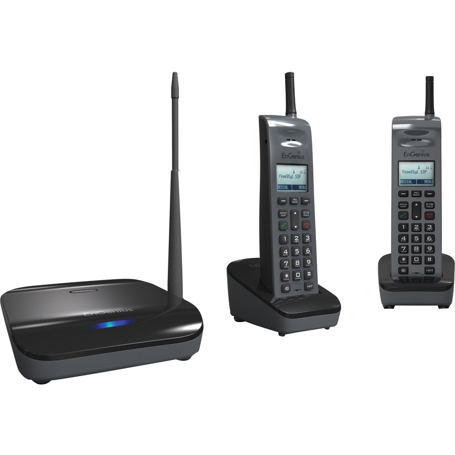 FREESTYL SIP2 IS A 2 HANDSET/1 BASE UNIT SIP-BASED SYSTEM FOR OFFICE OR HOME THA