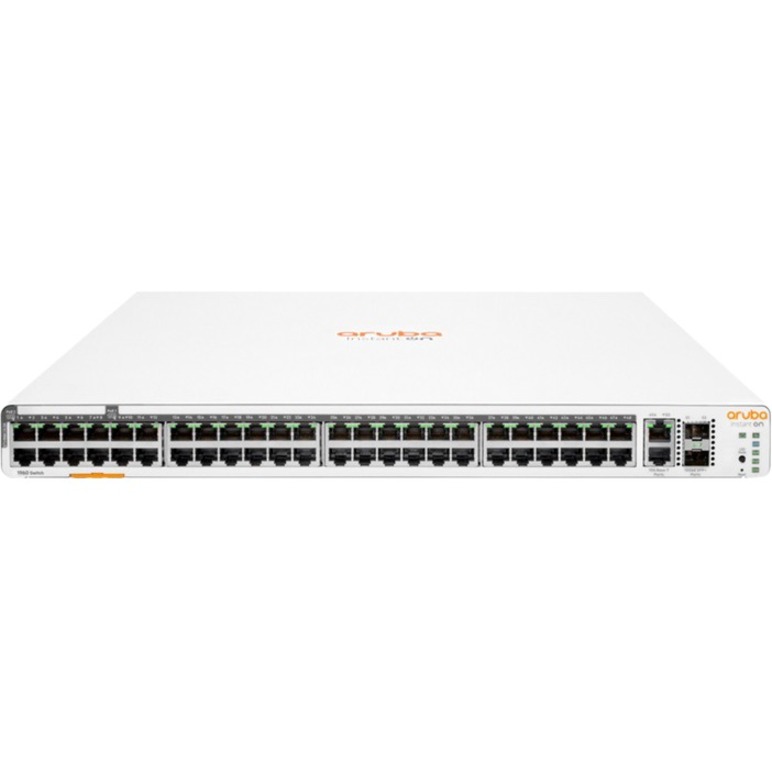 HPE NETWORKING INSTANT ON 1960 48G 40P CLASS4 8P CLASS6 POE 2XGT 2SFP+ 600W SWIT