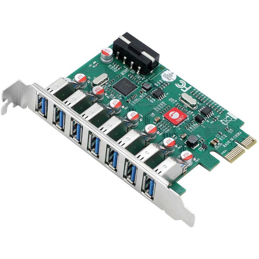 SIIG USB 3.0 7-PORT PCIE HOST CARD (JU-P70211-S1)