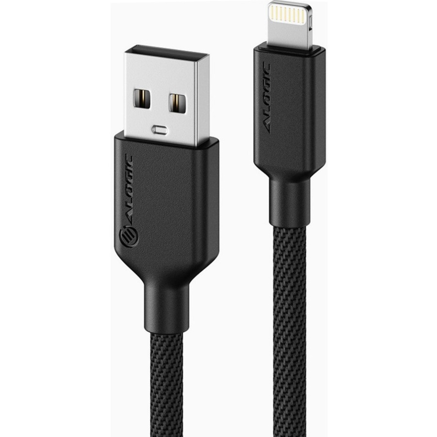 ALOGIC ELEMENTS PRO USB-A TO LIGHTNING 1M CABLE BLACK
