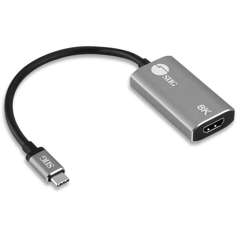 Siig USB-C to Hdmi Adapter - 8k  8k@60hz, for Mac (Cb-Tc0l11-S1)