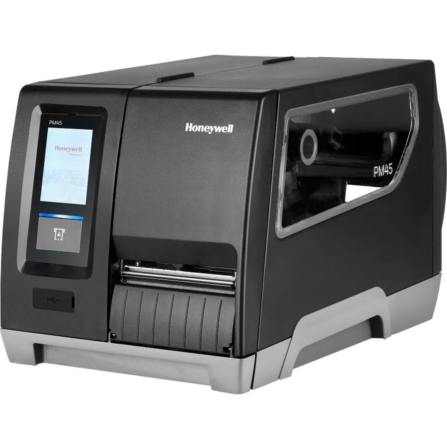 Pm45a, Full Touch Display, Ethernet, Fixed Hanger, Parallel Interface,rewinder + Label Taken Sense, Tt, 300 Dpi, No Power Cord