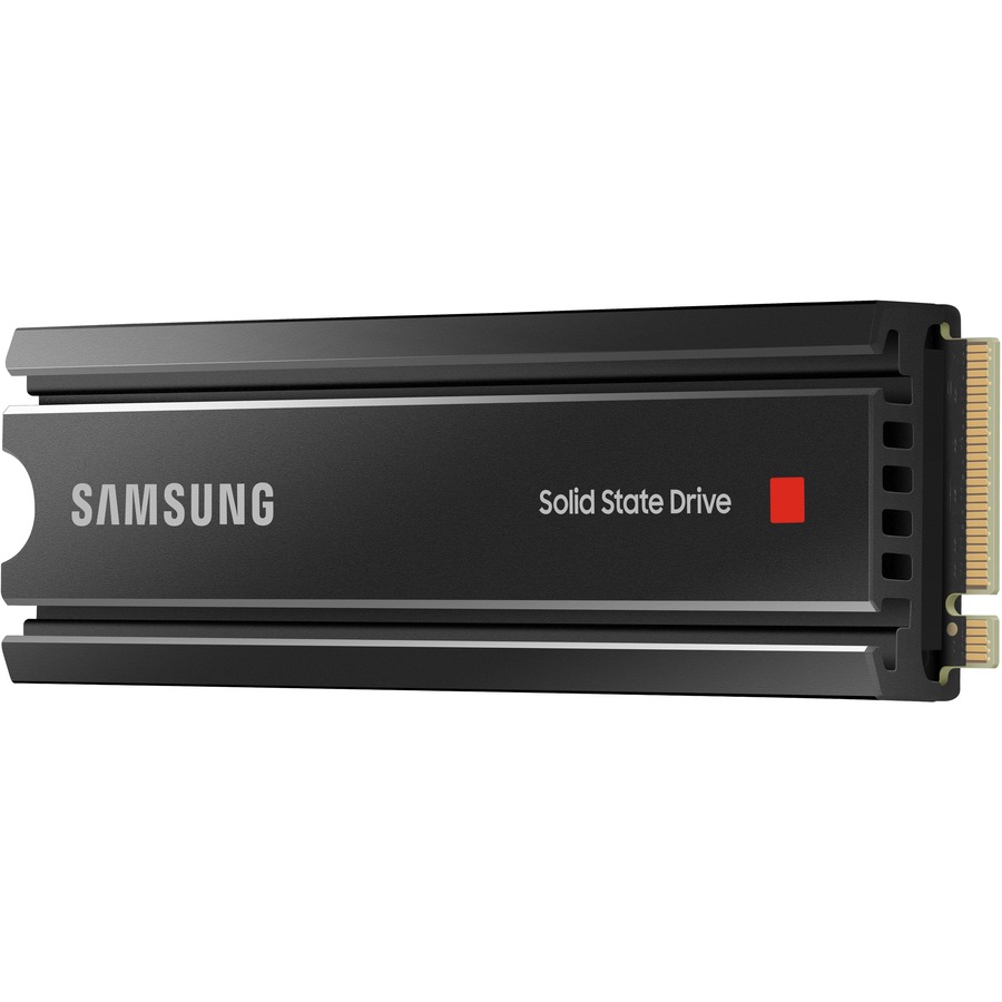 SAMSUNG (980 Pro) - Disque électronique M.2 NVMe PCIe 4.0 de 1 To avec dissipateur thermique | lecture : 7 000 Mo/s, écriture : 5 000 Mo/s