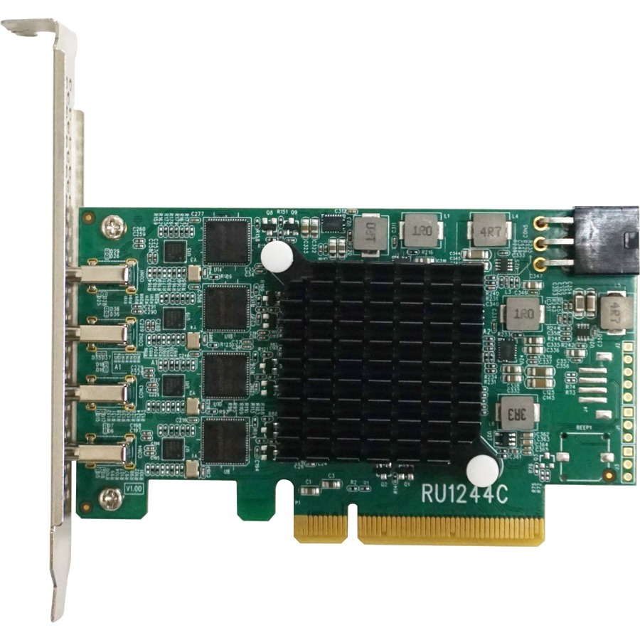 PCIE 3.0 X8 4X USB-C 3.2 10G CONTROLLER