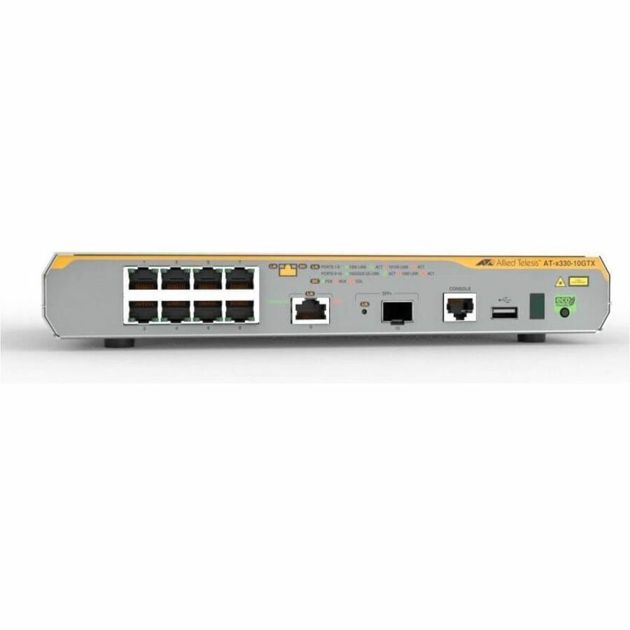 L3 SWITCH, 8X 10/100/1000-T, 1X 1/2.5/5/10G-T, 1X SFP+ PORTS AND A SINGLE FIXED