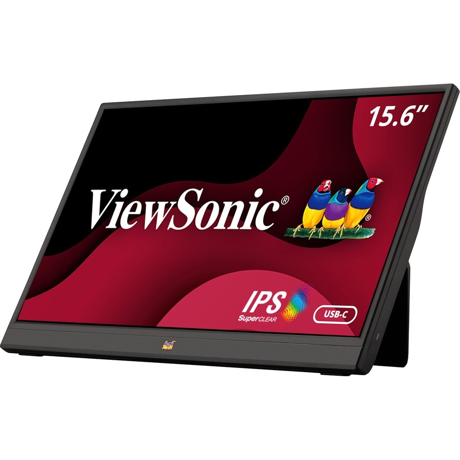 Viewsonic 15.6" Display, IPS Panel, 1920 x 1080 , FHD,16" (406.40 mm) Class, In-plane Switching (IPS), 16.2 Million Colors, 7 ms, 75 Hz, HDMI Portable Monitor(Open Box)