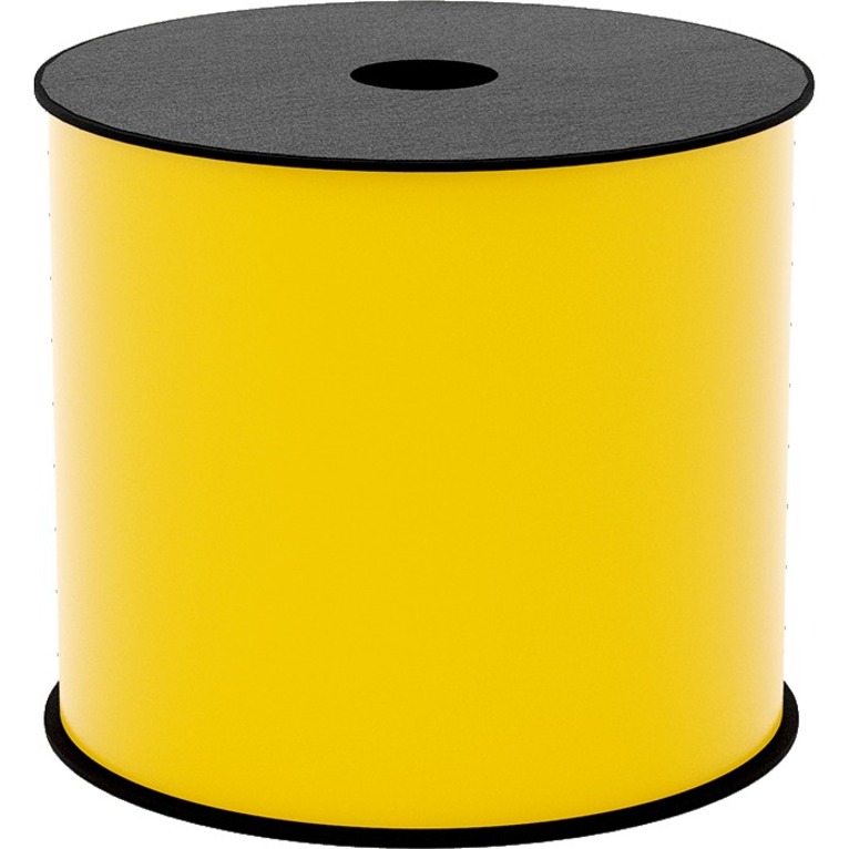 4IN WIDE TT CONTINUOUS VINYL YELLOW LABEL (USE BMSLPR03XX INK RIBBONS), 2.8MIL,
