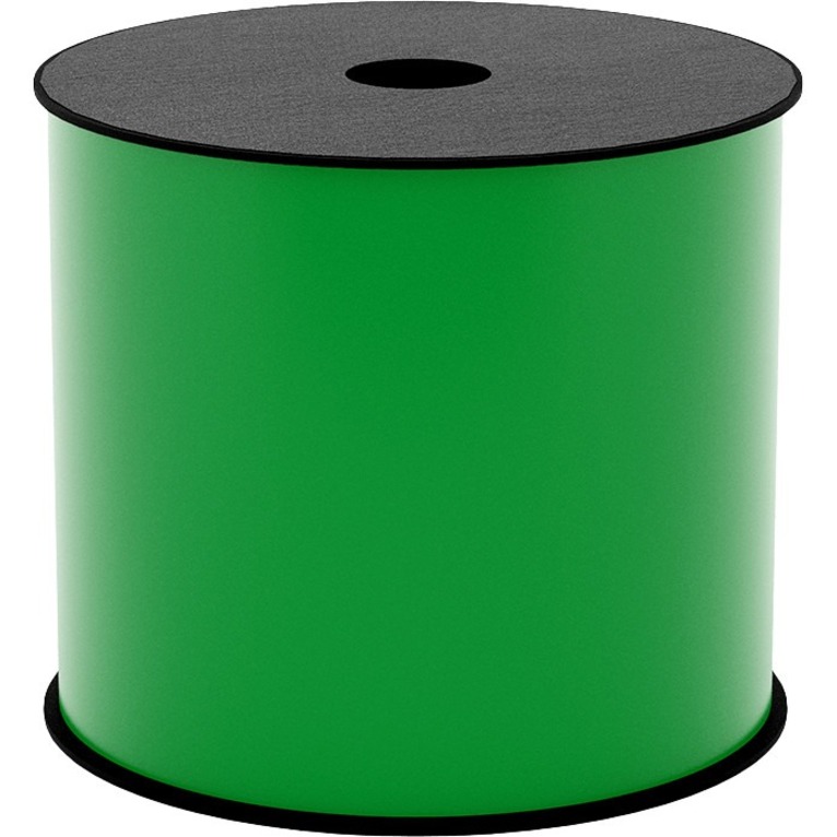 4IN WIDE TT CONTINUOUS VINYL GREEN LABEL (USE BMSLPR02 INK RIBBON), 2.8MIL, 5+ Y