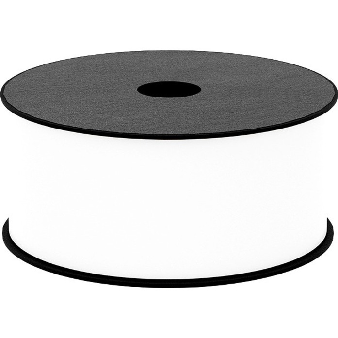 2IN WIDE TT CONTINUOUS VINYL WHITE LABEL (USE BMSLPR03XX INK RIBBONS), 2.4MIL, 1