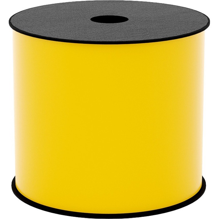 4IN WIDE TT CONTINUOUS VINYL YELLOW LABEL (USE BMSLPR03XX INK RIBBONS), 2.4MIL,