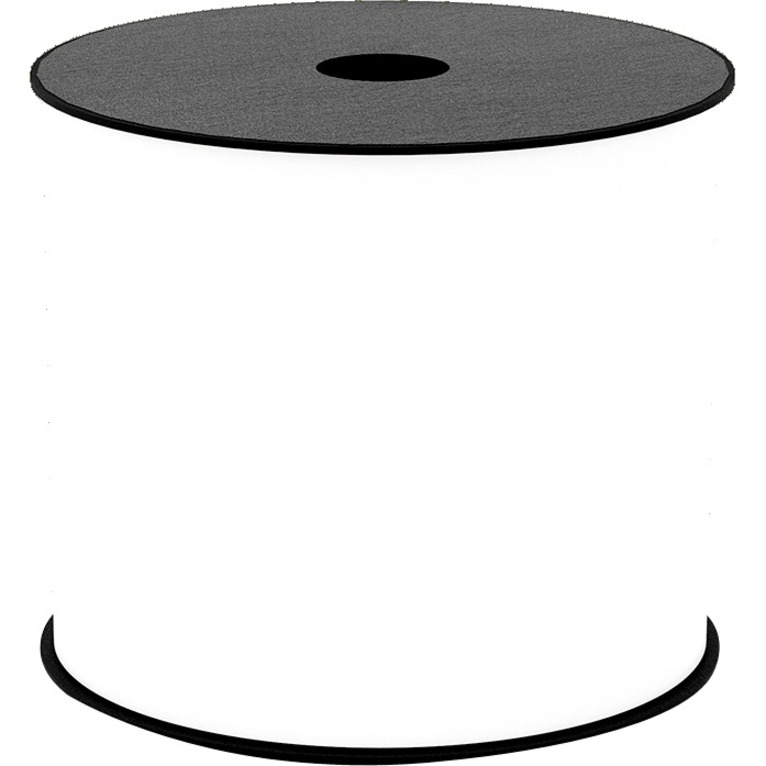 4IN WIDE TT CONTINUOUS VINYL WHITE LABEL (USE BMSLPR03XX INK RIBBONS), 2.4MIL, 1
