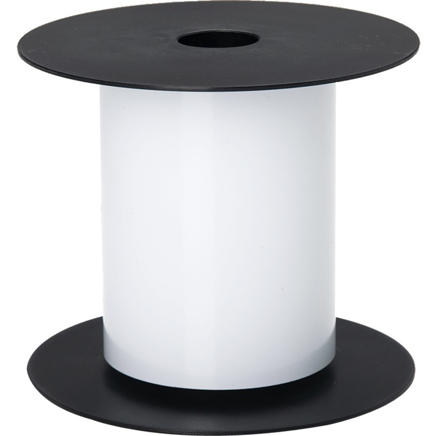 4IN WIDE TT CONTINUOUS MAGNETIC WHITE LABEL (USE BMSLPR03XX INK RIBBONS),5INOD/1