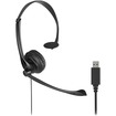 USB-A MONO HEADSET WITH MIC AND VOLUME CONTROL
