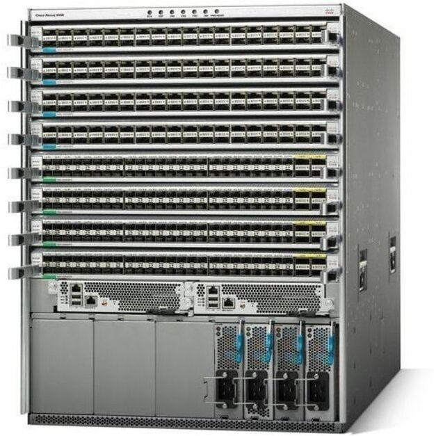 NEXUS 9508 R2 CHASSIS BUNDLE 1 SUPB+,3 PS,2 SC,6 FM-R2,3 FT