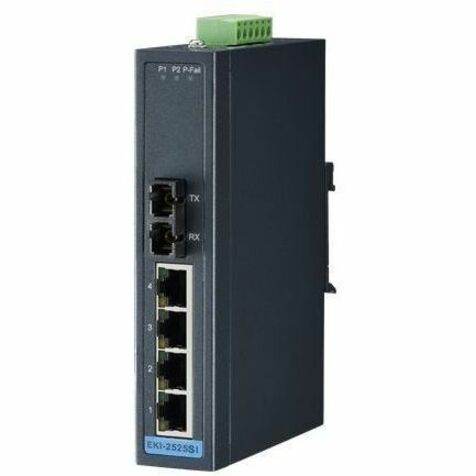 4 + 1FX SC SINGLE-MODE UNMANAGED ETHERN