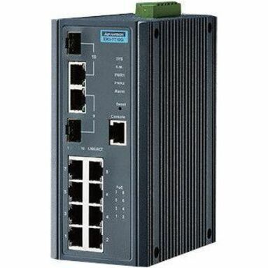 8G + 2G COMBO MANAGED POE+ SWITCH W/WID