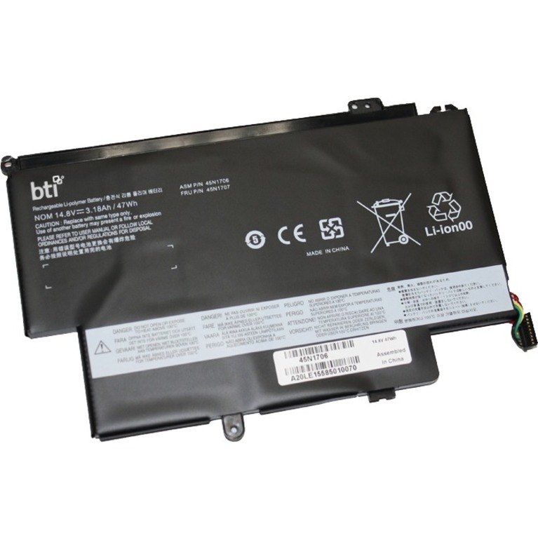REPLACEMENT BTI BATTERY FOR LENOVO S1 YOGA 45N1706 45N1707 45N1705 45N1704 14.8V