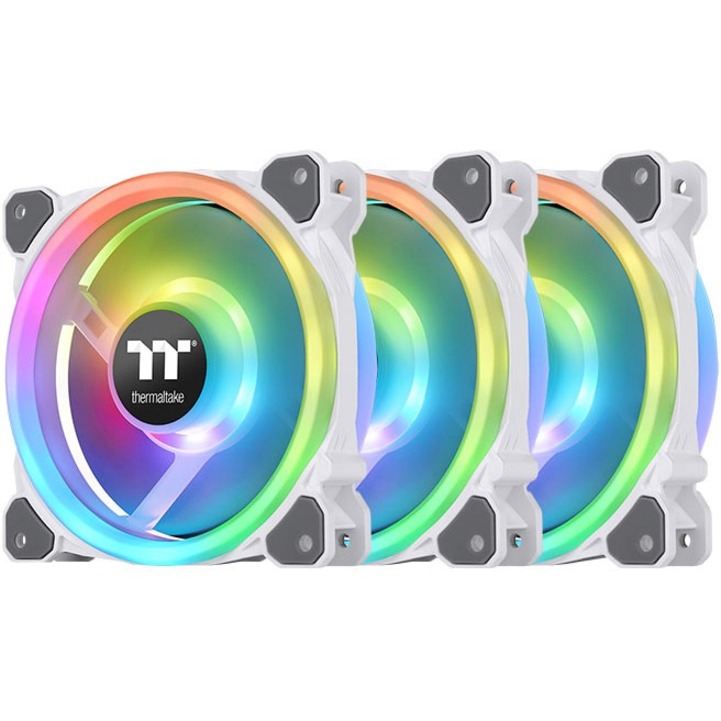 PURE ARGB WHITE 120MM CASE FAN, 3 PACK