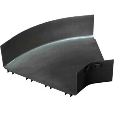 FITTING HORIZONTAL 45O ANGLE 12IN X 4IN