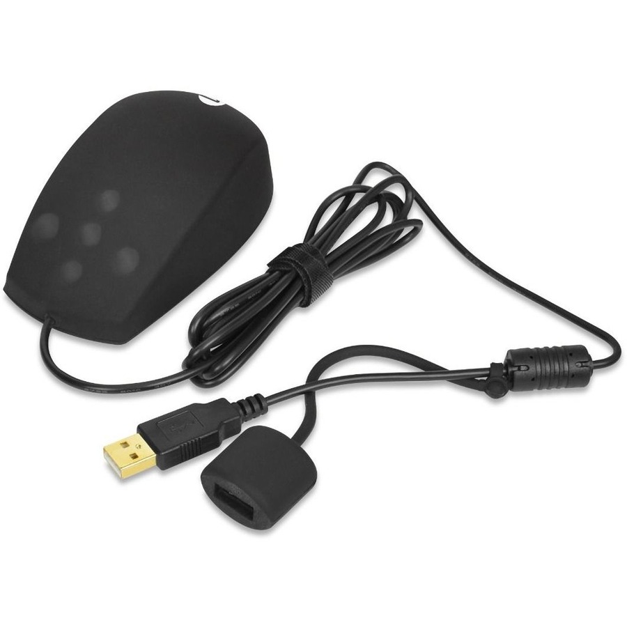 HEAVY-DUTY CONSTRUCTION INDUSTRIAL GRADE WATERPROOF AND DUSTPROOF USB MOUSE WITH