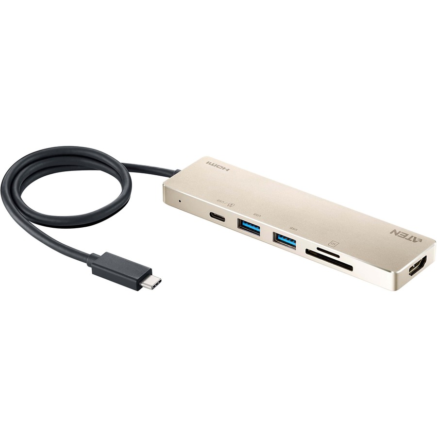 USB-C MULTIPORT MINI DOCK WITH POWER PASS-THROUGH - 60W