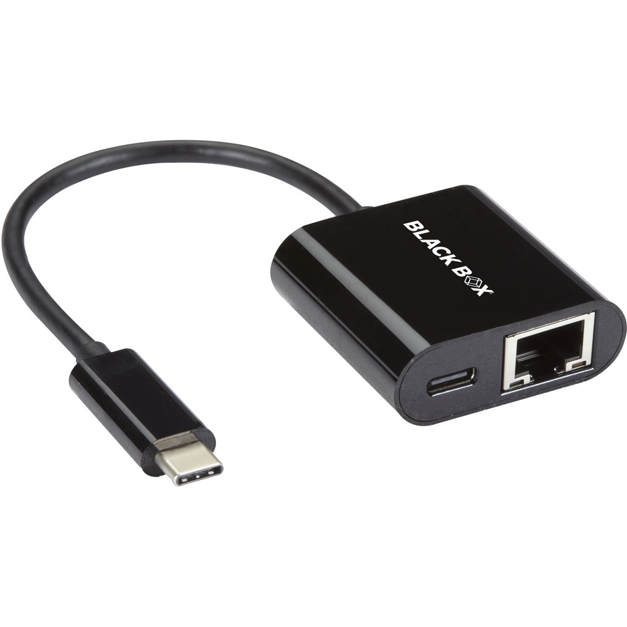 USB-C ADAPTER - USB-C TO GIGABIT ETHERNET ADAPTER WITH POWER DELIVERY, 10/100/10