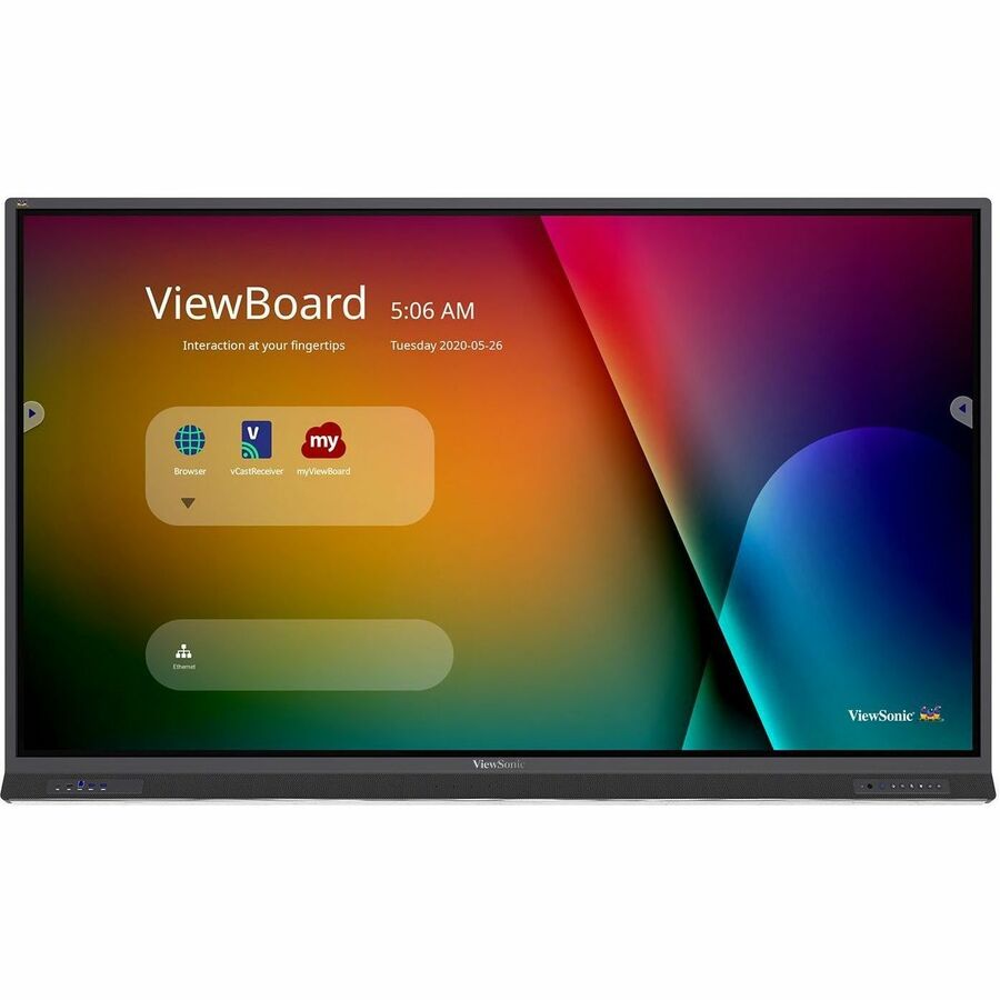 86IN VIEWBOARD 4K ULTRA HD INTERACTIVE FLAT PANEL DISPLAY WITH INTEGRATED MICROP