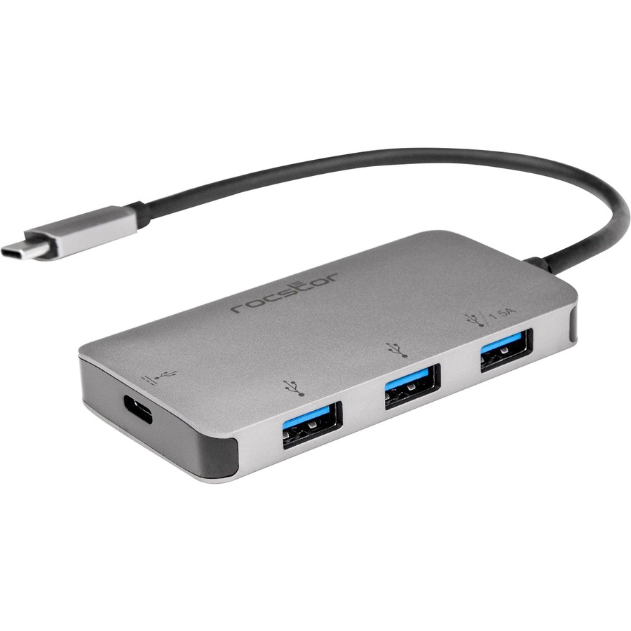PREMIUM USB-C TO USB-A HUB WITH 100W POWER DELIVERY - USB 3.1 TYPE C - PORTABLE