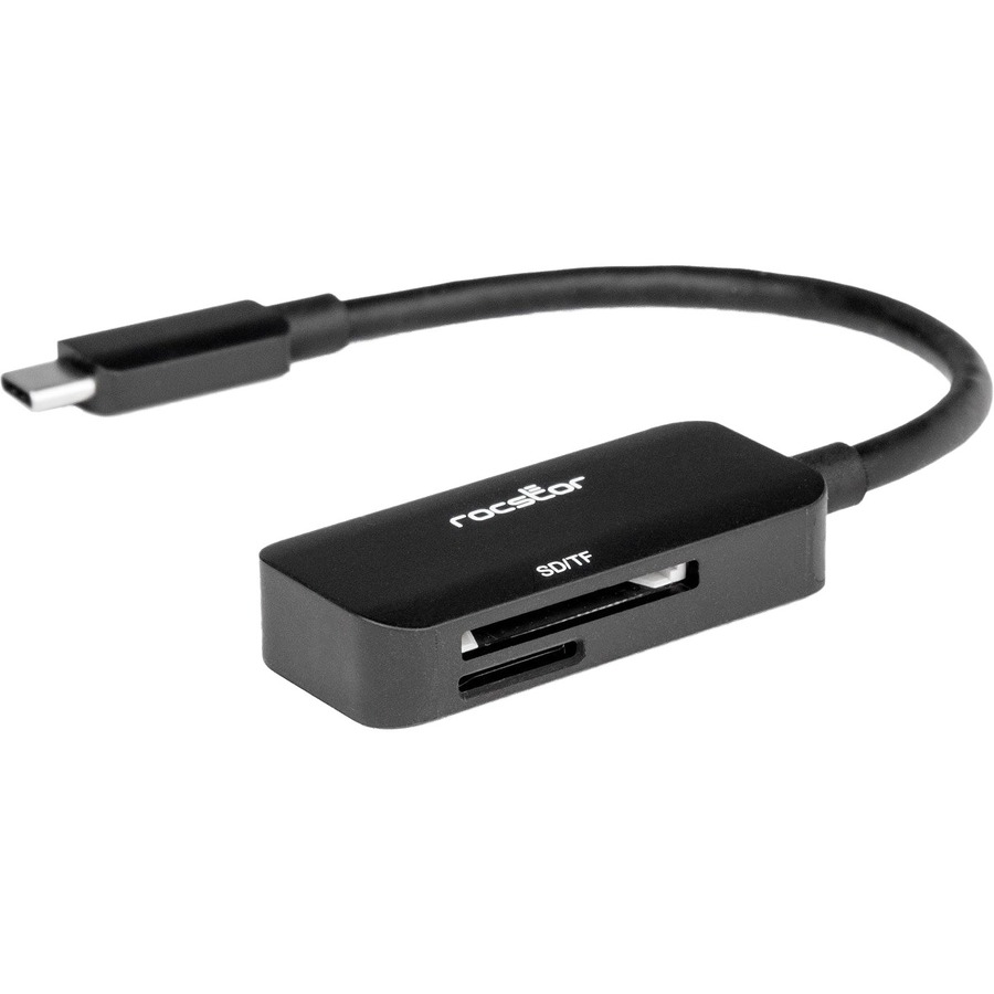 ROCSTOR PREMIUM USB-C MULTI MEDIA MEMORY CARD READER - 2-IN-1 - 104 MB/S - USB 3