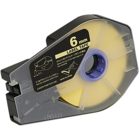 LABEL TAPES, YELLOW, W-6 MM
