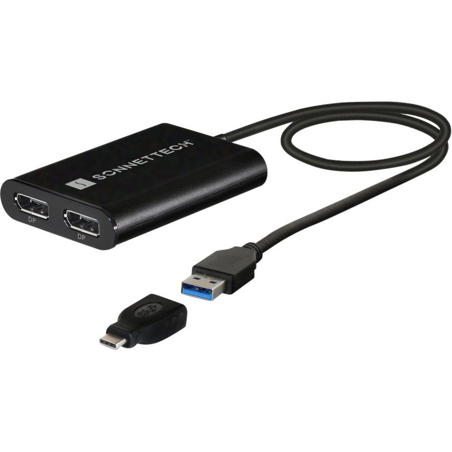 USB 3 DISPLAYLINK DUAL 4K 60HZ DISPLAYPORT ADAPTER