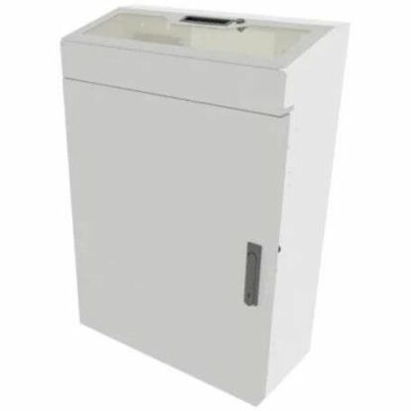 VWM DOOR W/PLEXI,42H X 10D,WHITE