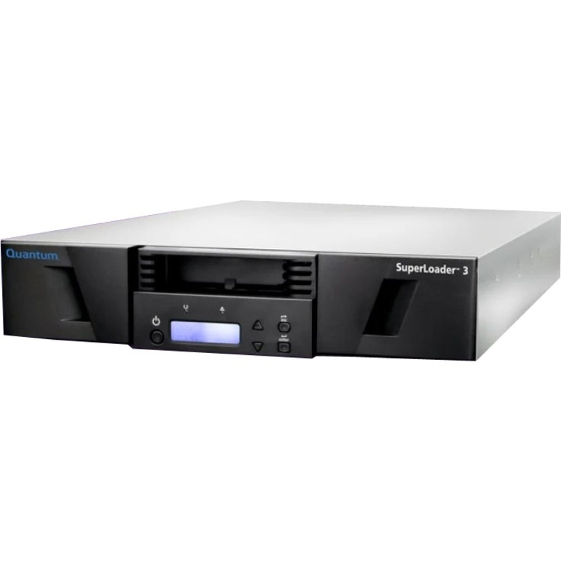 QUANTUM SUPERLOADER 3, ONE LTO-9HH TAPE DRIVE, MODEL C, 16 SLOTS, 12GB/S SAS, RA