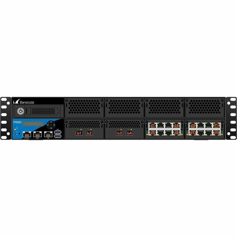 BARRACUDA CLOUDGEN FIREWALL APPLIANCE F1000B MODEL CE0