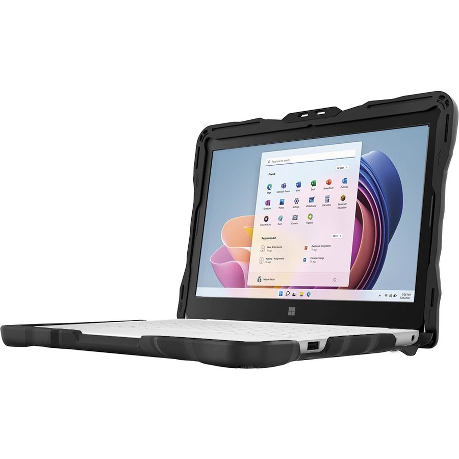 DROPTECH SURFACE LAPTOP SE CLAMSHELL - BLACK REINFORCED AIR-CELL CORNERS FLEX TO